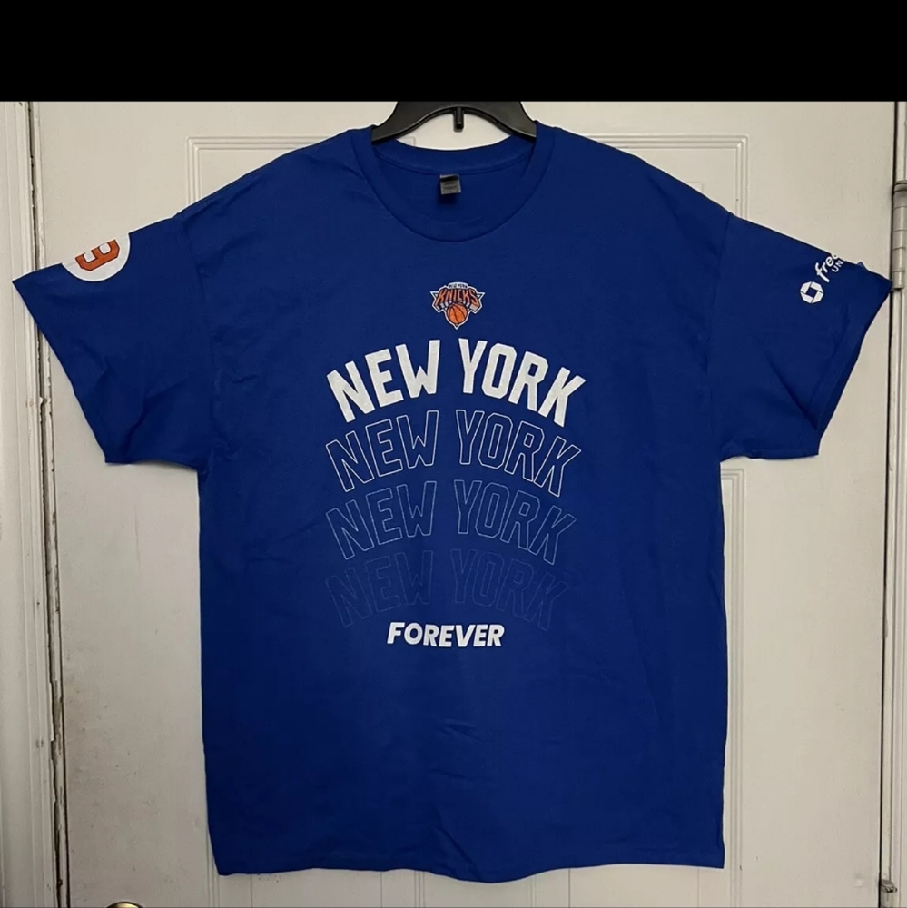 New York Knicks 2023 Playoffs T-shirt Men's Size XL Willis Reed New York Forever